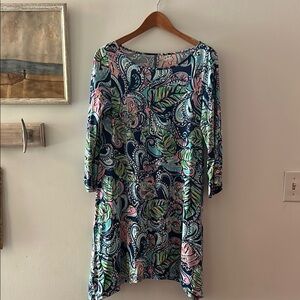 Lilly Pulitzer Multicolor Paisley Dress
